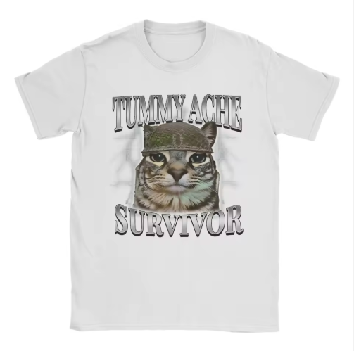 Shirt "Tummy ache survivor"