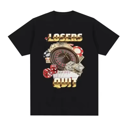 Shirt "Losers quit"