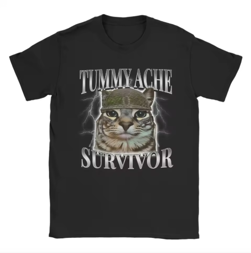 Shirt "Tummy ache survivor"