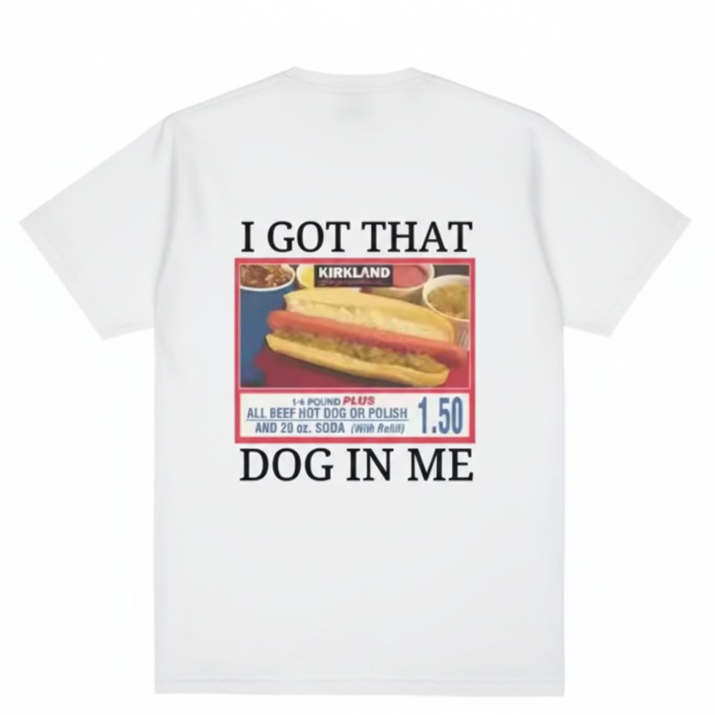 Shirt "I got that dog in me"